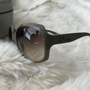 olive green dior sunglasses
